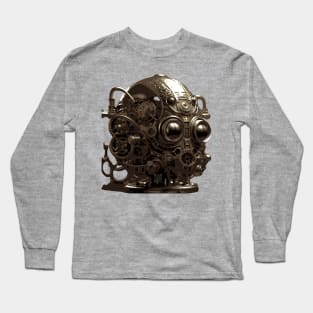 Steampunk Robot Long Sleeve T-Shirt